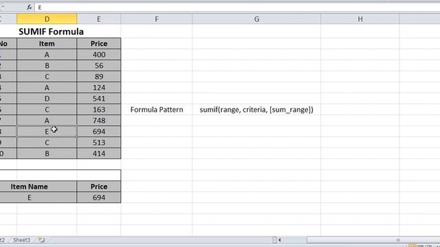 MS Excel for Beginners Sumif countif formula explained simply смотреть онлайн