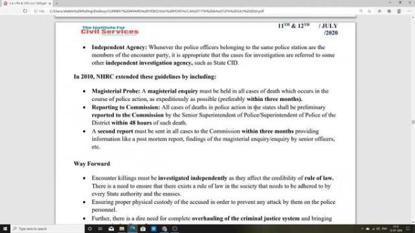 CURRENT AFFAIRS ANALYSIS | 12TH JULY 2020 | THE HINDU EDITORIAL ANALYSIS