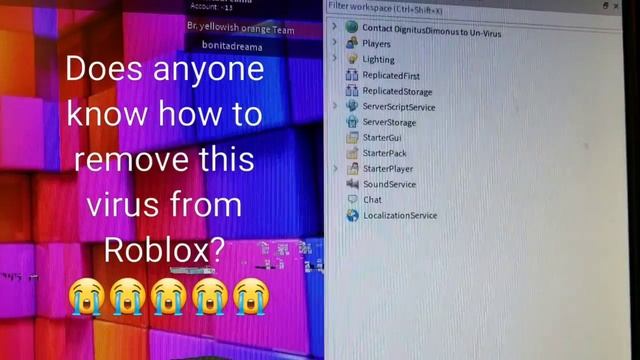 DignitusDimonus Virus on ROBLOX Studio - What do I do?! смотреть онлайн