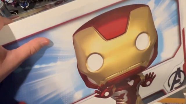 18" FUNKO POP IRON MAN UNBOXING! смотреть онлайн