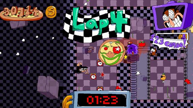 Pizza Tower - Funiculi Freakout V2 (ITALIANOSIS MIX) (Lap 4 Fanmade OST)