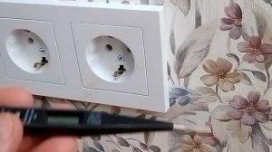 Тестер напряжения. Ищем фазу, ноль и место обрыва провода.