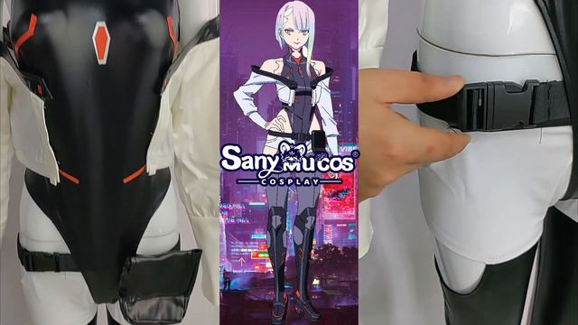 【SanyMuCos】Cyberpunk: Edgerunners Lucy Cosplay Costume Plus Size Detail Show смотреть онлайн