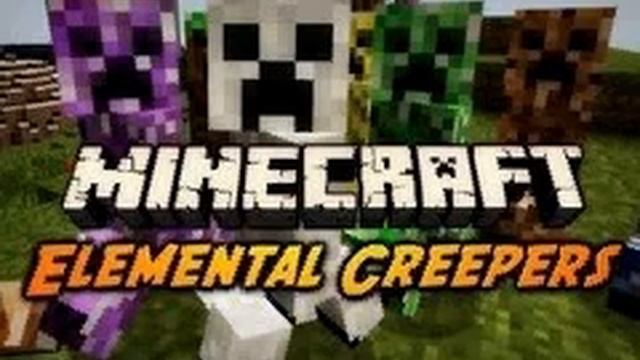 Minecraft: Elemental Creepers Mod(Download Link) смотреть онлайн