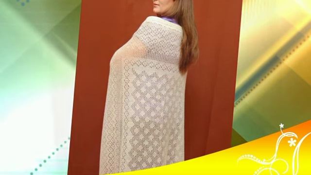 Как завязывать Оренбургские пуховые платки и шали shawl смотреть онлайн
