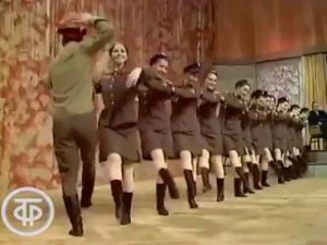 Советский военный танец - 1975