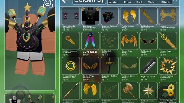 How to wear RB battles golden bits + Hood of champions for free! ROBLOX: CATALOG AVATER CREATOR смотреть онлайн