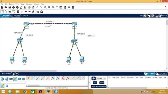 Router Configuration using routing information protocol (RIP) on cisco packet tracer. #ripprotocol смотреть онлайн