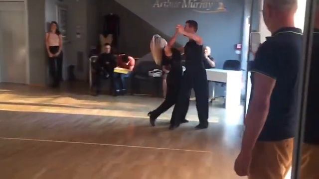 American Smooth Foxtrot - Bianca Tonizzo and Daniele Scalise смотреть онлайн