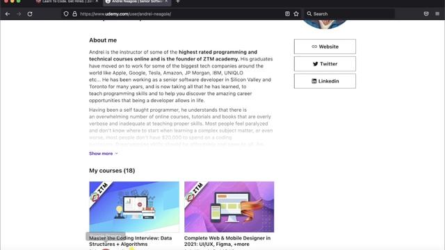 ZERO to MASTERY review 2022 (Andrei Neagoie) || Best web development courses? смотреть онлайн