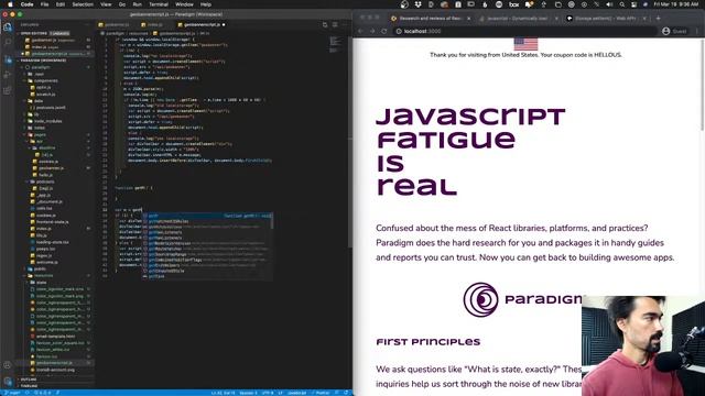 Geolocation banner in Next.js (part 3) смотреть онлайн