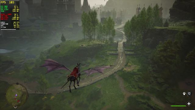 Hogwarts Legacy Ultra Raytracing DLSS Frame Generation RTX 3080 10GB смотреть онлайн