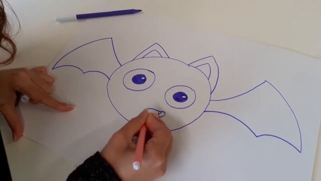 DESSINE FACILE #9 : LA CHAUVE-SOURIS / HALLOWEEN смотреть онлайн