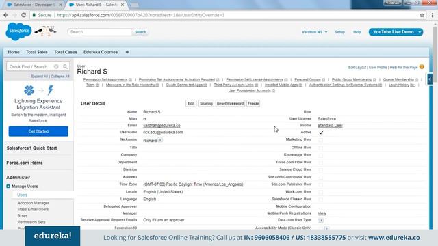 Salesforce Training Video For Beginners | Salesforce Admin 201 Training | Edureka Rewind смотреть онлайн
