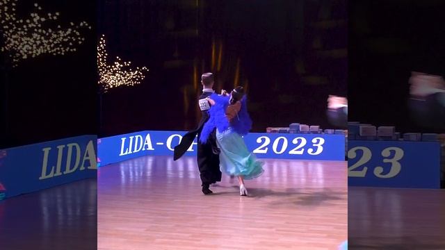 Танго / Молодежь 1 St (Open) — Lida Open 2023 спортивные бальные танцы смотреть онлайн