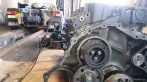 DAF 105 сборка двигателя