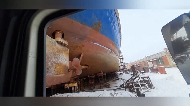 Судоремонтный завод ТОЛЬЯТТИ. ЗАГНАЛ ФУРУ ПОД БАРЖУ?? смотреть онлайн