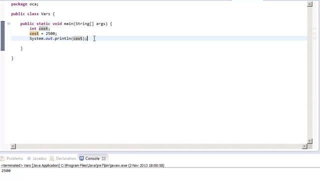 JAVA Differentiate between primitive and reference variables смотреть онлайн