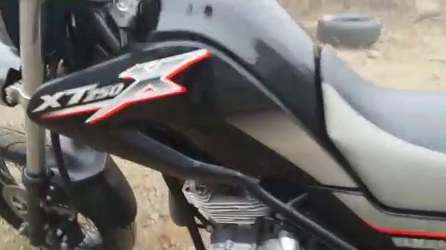 Видео запуска Yamaha XT 250 X смотреть онлайн