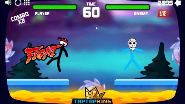 Super Stickman Fight - Online Free Games Kiz10.com -Taptapking.com смотреть онлайн