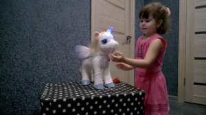 Интерактивный единорог Furreal Friends Starlily Звездочка Лили лошадка хасбро интерактивная игрушка
