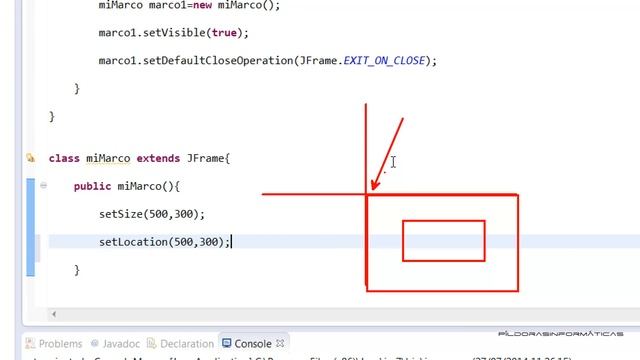 Curso Java. Aplicaciones gráficas. Swing II. Colocando el Frame. Vídeo 56 смотреть онлайн