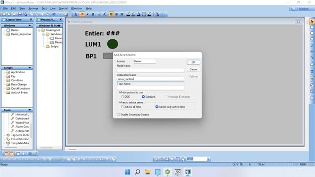 KepServer Ex6 - Communication avec InTouch смотреть онлайн