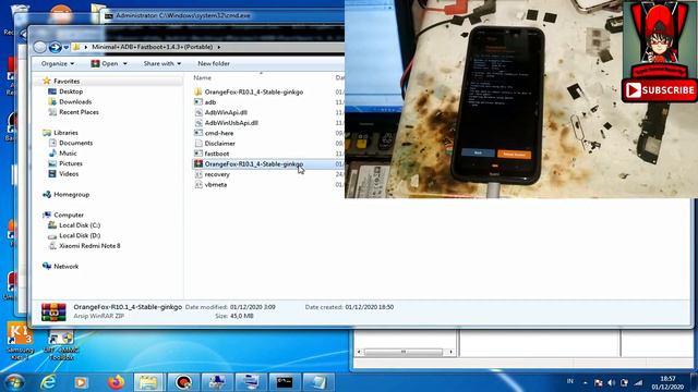 🔴Redmi Note 8||Xiaomi M1908C3JG The System Has Been Destroyed Update Miui 12 Via Twrp By didy_bukit смотреть онлайн