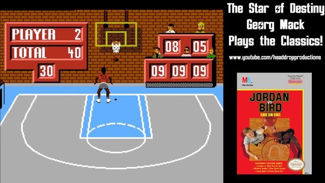 Georg Mack Plays the Classics - Jordan vs. Bird: One on One (NES) смотреть онлайн