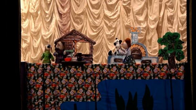 Кукольный спектакль "Кот и пес" театра "Балаганчик" смотреть онлайн