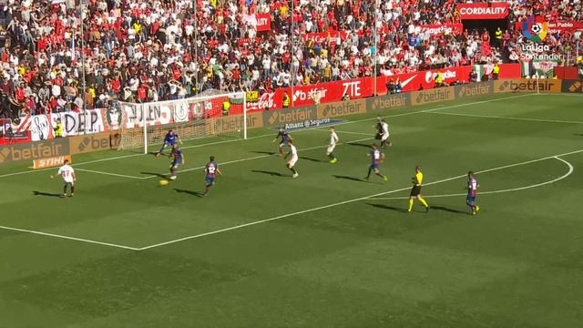 Highlights Sevilla FC vs Levante UD (5-0) смотреть онлайн