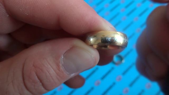 Кольцо Всевластия! 100% карбид вольфрама или подделка из стали? Тест. смотреть онлайн