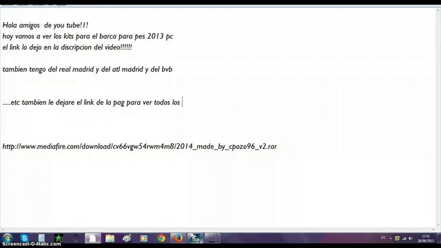 Kits de uniforme pes 2013 Barca, BvB Real MA.... смотреть онлайн
