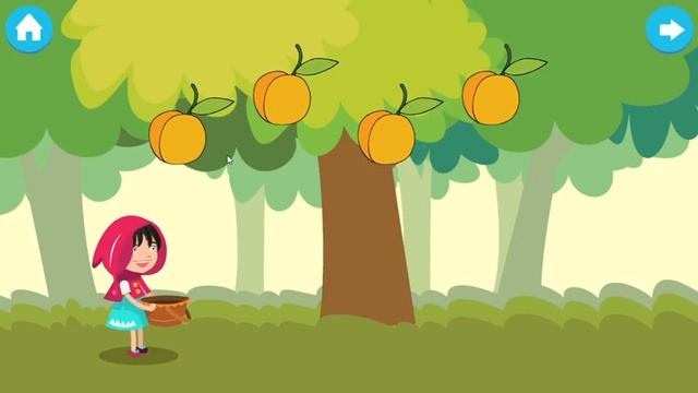 Kids Toddler Games Fruit picking & Learning смотреть онлайн