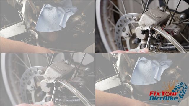 97-01 Honda CR250 - How To Bleed Brake System | Fix Your Dirt Bike.com смотреть онлайн