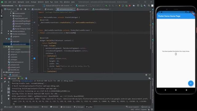 How to Show Native Ads in Flutter App смотреть онлайн