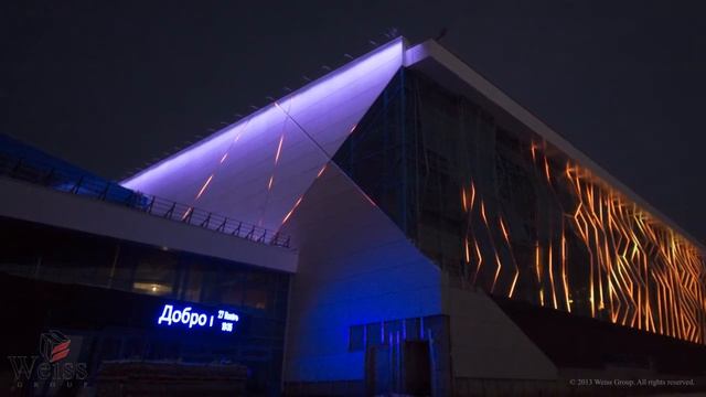 RU-DOT P45 in Russia Soft led screen/led curtian display waterprrof IP67 смотреть онлайн