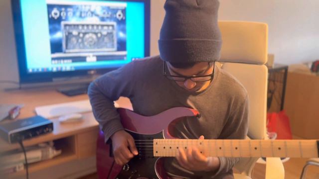 Tim Henson shred Collab cover on Ibanez Rg 550 смотреть онлайн