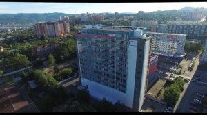 Виды Красноярска с высоты, здания спроектированные «Домо Арте»