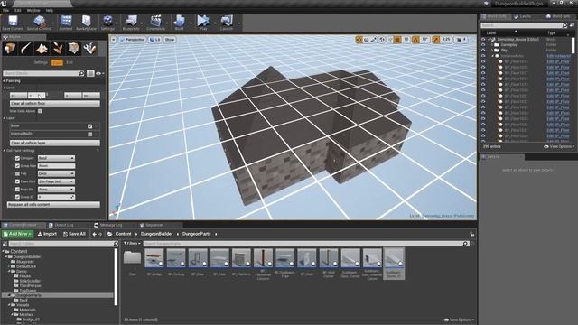 [UE4] Dungeon Builder - Houses смотреть онлайн