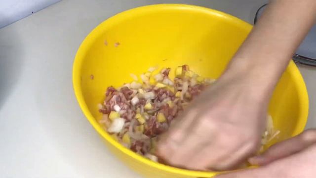 Самса из песочного теста.Очень сытный и вкусный перекус. смотреть онлайн