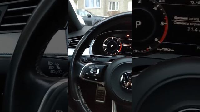 Как вам? R-line салон в Volkswagen B8? смотреть онлайн