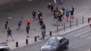 Россия - Англия. Euro 2016. Русские побеждают англичан на улицах Марселя. 11.06.2016