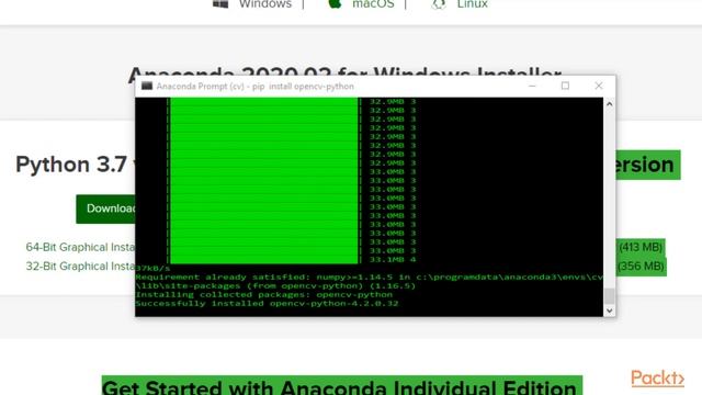 02 Setting Up Your Computer Vision Tools Python, OpenCV 4, TensorFlow 2 0, and Keras смотреть онлайн