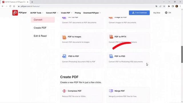 How to Convert PDF to PSD with PDFgear? смотреть онлайн