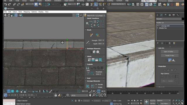Low poly Road - 3ds max tutorial смотреть онлайн
