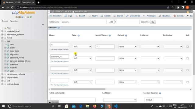 Create Database Tables to Store Questions & Answers Data in Online Examination System #12 in Larave смотреть онлайн