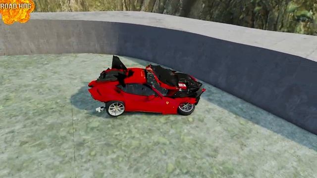 Cars vs Stairs part2: The Ultimate Test of Suspension and Durability смотреть онлайн