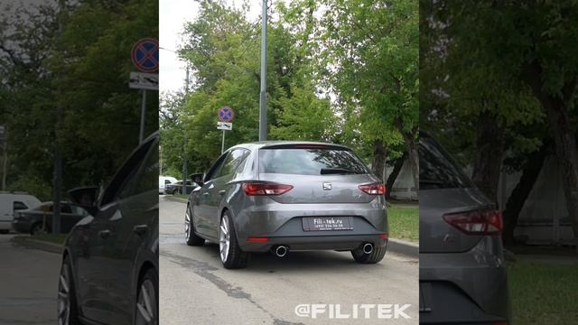 Тюнинг выхлопной системы Seat Leon 1.8 литра смотреть онлайн