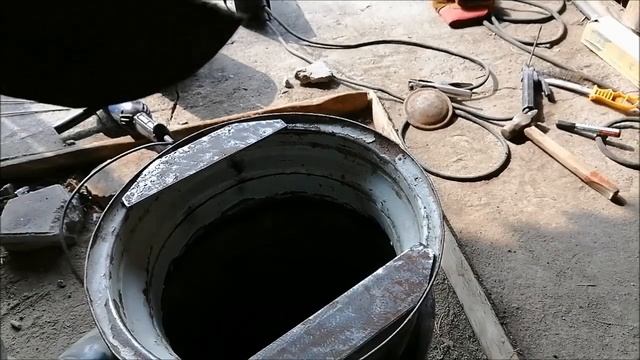 Печь буржуйка из колёсных дисков авто смотреть онлайн
